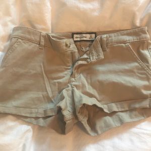 Abercrombie khaki colored shorts